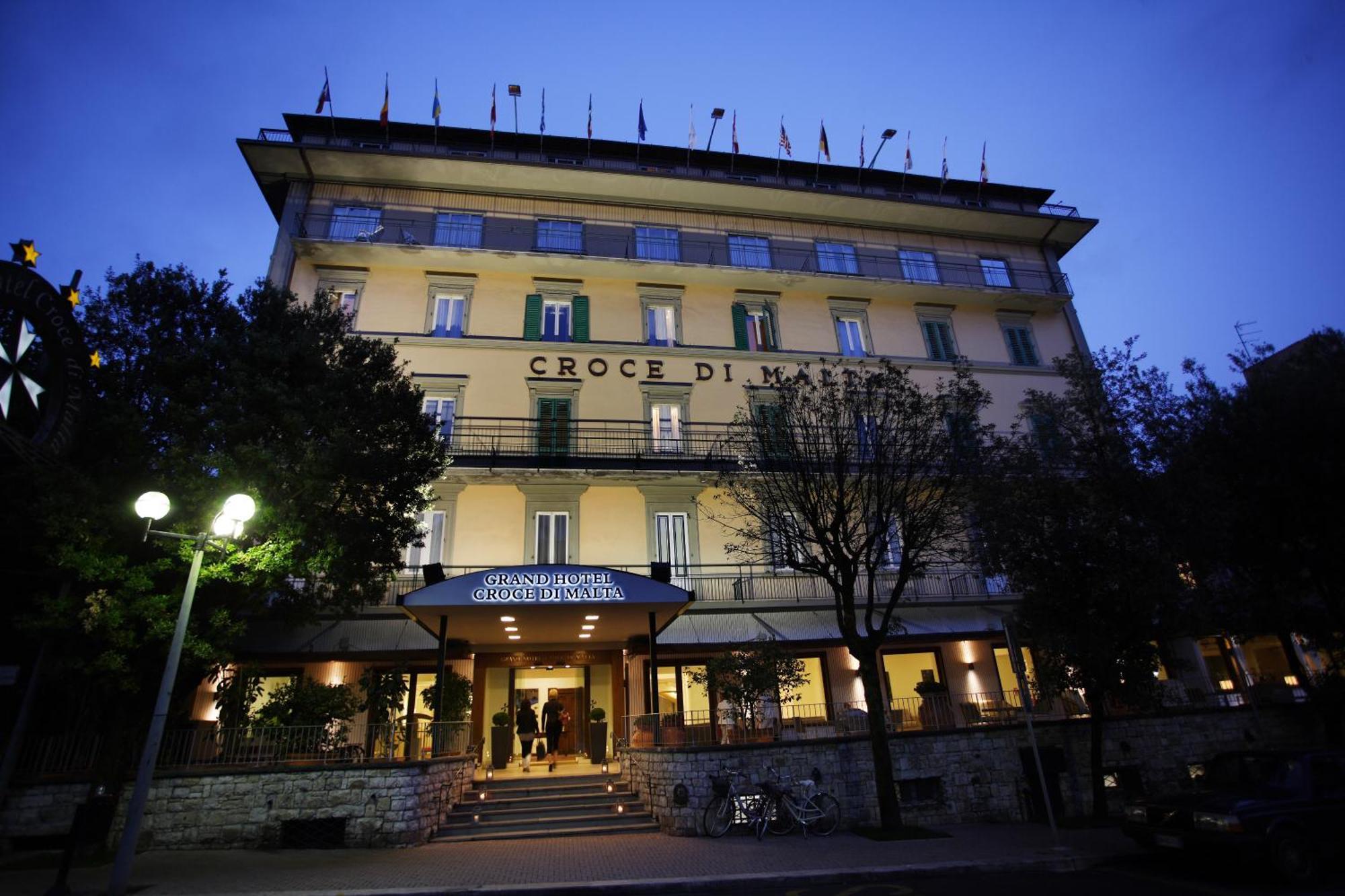 Grand Hotel Croce Di Malta Montecatini Terme Exterior photo